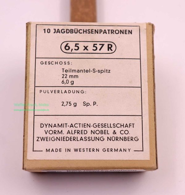 Büchsenpatronen 6,5x57R