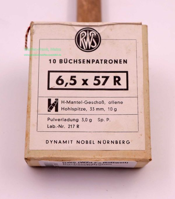 Büchsenpatronen 6,5x57R