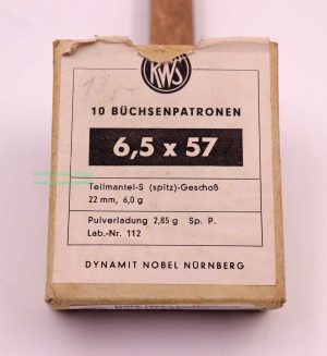 Büchsenpatronen 6,5x57