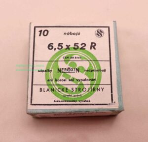 Büchsenpatronen 6,5x52R (.25-35Win)