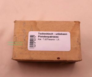 Pistolenpatronen 7,62Tokarev
