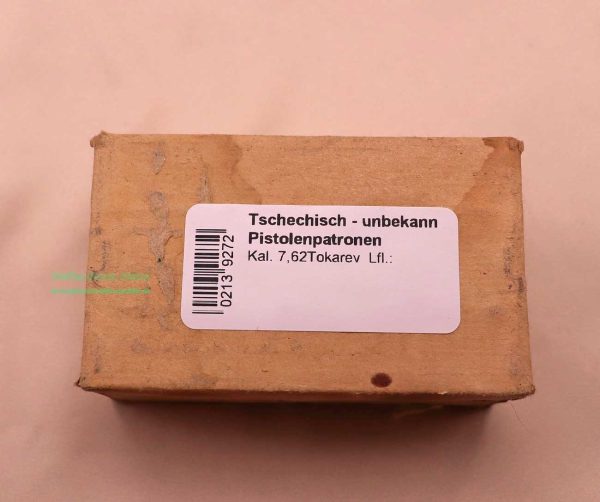 Pistolenpatronen 7,62Tokarev