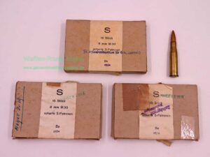 Hirtenberger / Österreich Büchsenpatronen 8x56 R Steyr