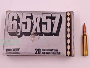 Mayer u. Söhne - Neheim Büchsenpatronen 8,1g Nosler 6,5x57