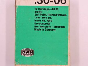 DWM, Berlin Büchsenpatronen .30-06