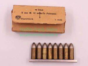 Hirtenberger / Österreich Pistolenmunition 9mmSteyr