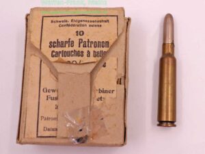 Waffen-&Munitionswerke Thun CH Büchsenpatronen 7,5x55