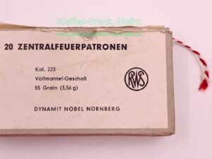 RWS (WZd.Fa.Rottweil) Büchsenpatronen .223Rem