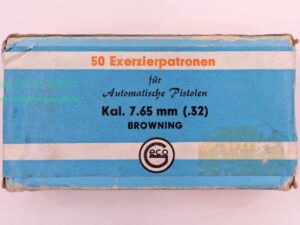 Geco - Fürth Exerzierpatronen 7,65mmBrowning/.32ACP