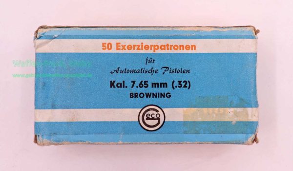 Geco - Fürth Exerzierpatronen 7,65mmBrowning/.32ACP