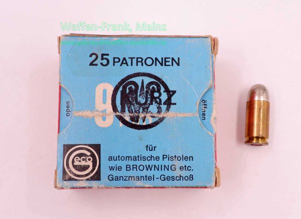 Geco - Fürth Pistolenmunition 9mmkurz/.380ACP/9x17