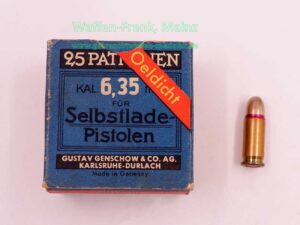 Geco - Fürth Pistolenmunition 6,35mmBrowning/.25ACP