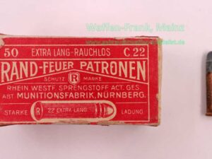 Rottweil Büchsenpatronen .22 extra lang