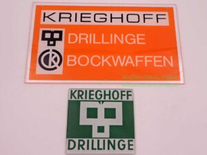 Krieghoff - Ulm Werbeschilder
