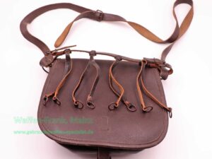 Diverse Hersteller Leder Jagdtasche