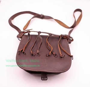 Diverse Hersteller Leder Jagdtasche