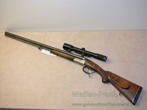 Suhler-Vorkriegsfertigung Mod. Standard Drilling  5,6x50R Mag. - 16/70