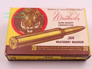 Weatherby - USA Büchsenpatronen .300WBY.Mag