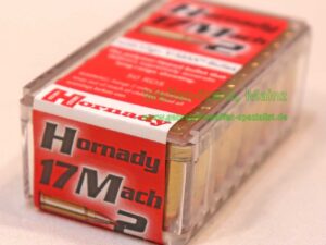 Hornady / USA Büchsenpatronen 17Mach2 .17 HMR M2