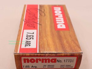 Norma Büchsenpatronen 7,65Arg