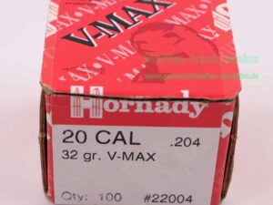 Hornady / USA Büchsengeschosse .20 (.204)