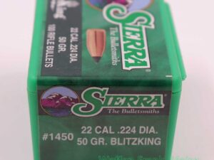 Sierra Bullets, Santa Fe Büchsengeschosse .22 (.224)