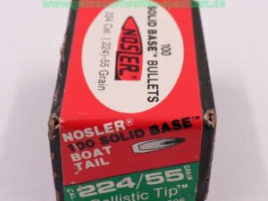 Nosler Büchsengeschosse .22 (224)