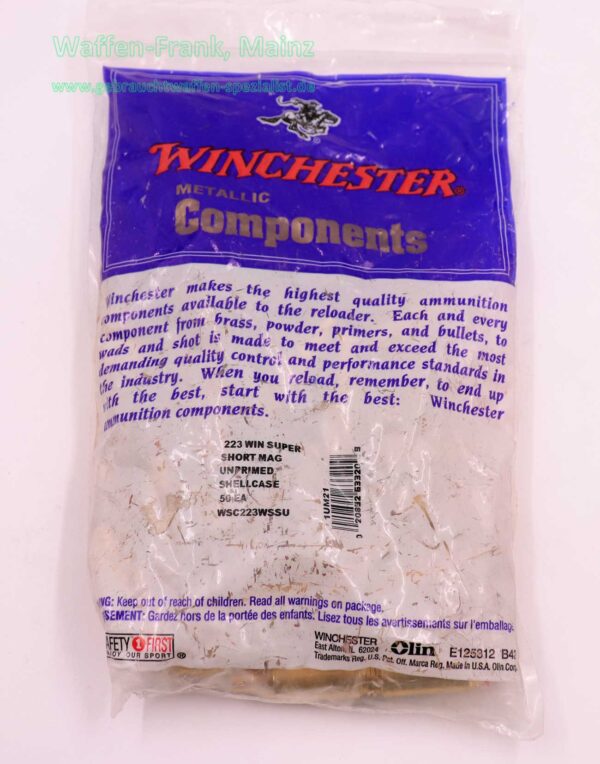 Winchester - USA Langwaffenhülsen .223 WIN SUPER