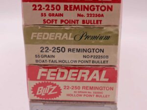 Diverse Hersteller Langwaffenhülsen, gebraucht .22-250 Remington