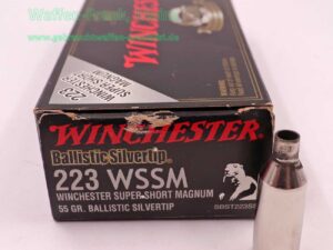 Winchester - USA Langwaffenhülsen, gebraucht Kal. .223 WSSM