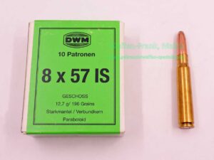 DWM, Petershagen Büchsenpatronen 8x57IS