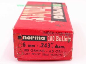 Norma Büchsengeschosse 6mm (.243)