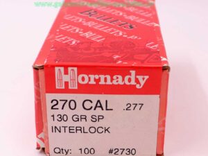 Hornady / USA Büchsengeschosse .270 (.277)