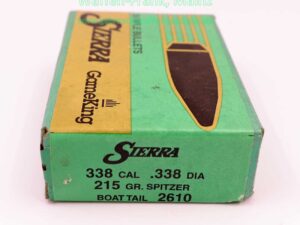 Sierra Bullets, Santa Fe Büchsengeschosse .338 (.338)