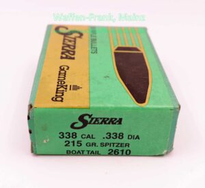Sierra Bullets, Santa Fe Büchsengeschosse .338 (.338)