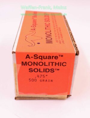 A-Square Alphin Press. Büchsengeschosse .475 Nitro (.475)