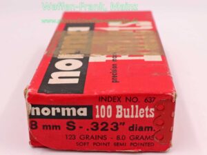 Norma Büchsengeschosse 8mm (.323)