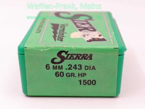 Sierra Bullets, Santa Fe Büchsengeschosse 6mm (.243)