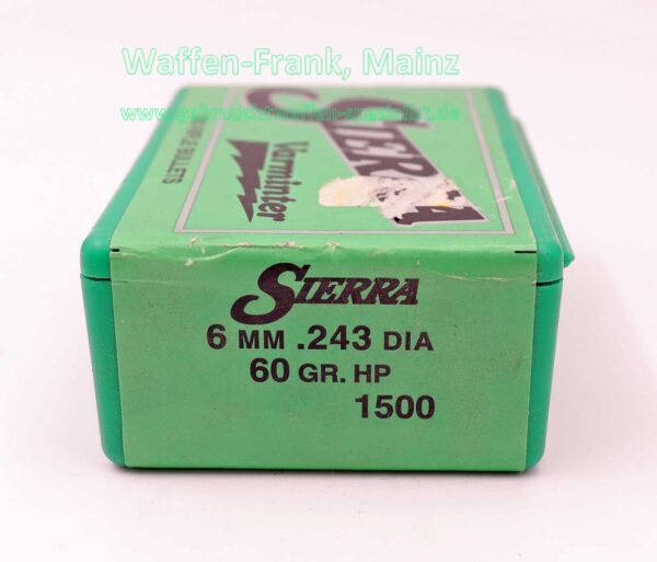 Sierra Bullets, Santa Fe Büchsengeschosse 6mm (.243)
