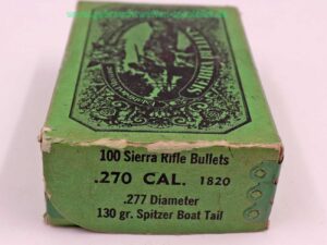 Sierra Bullets, Santa Fe Büchsengeschosse .270 (.277)