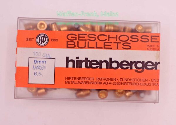 Hirtenberger / Österreich FFW-Geschosse 9mm (.355)