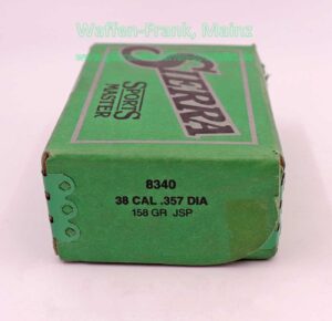 Sierra Bullets, Santa Fe FFW-Geschosse .38(.357)