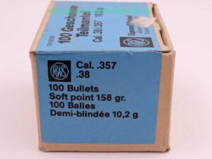 RWS (WZd.Fa.Rottweil) FFW-Geschosse .38 (.357)