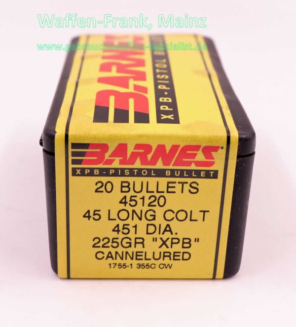 Barnes Bullets FFW-Geschosse .45 Long Colt (.451)