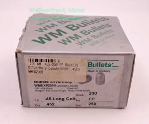 WM Bullets - Germany FFW-Geschosse .45 Long Colt (.452)