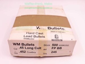 WM Bullets - Germany FFW-Geschosse .45 Long Colt (.452)