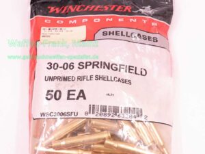 Winchester - USA Langwaffenhülsen 30-06 Spring.
