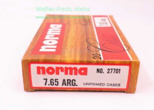 Norma Langwaffenhülsen 7,65 ARG.