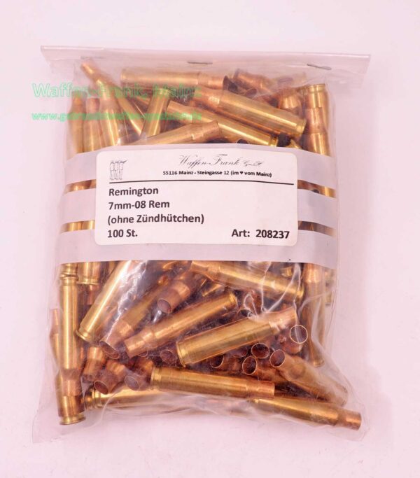Remington - USA Langwaffenhülsen 7mm-08 Rem