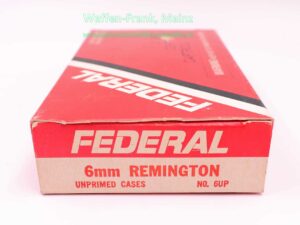 Federal / USA Langwaffenhülsen 6mm Remington